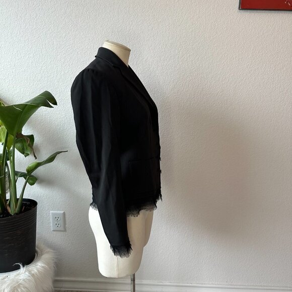 Worth Petite Women's Black Blazer Jacket - Picture 4 of 6